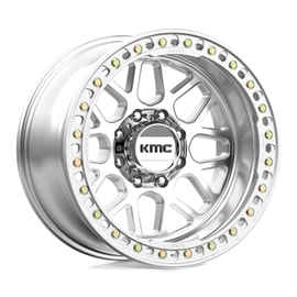 KMC KM235 Grenade Crawl Beadlock Machined 17x9 4X4