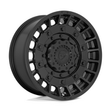 Fuel 1PC D723 Militia Matt Black Double Dark Tint Machined 20x9 4X4