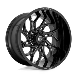 Fuel 1PC D741 Runner Gloss Black Milled 20x10 4X4