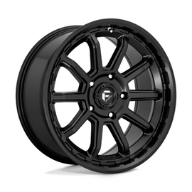 Fuel 1PC D689 Torque Matt Black 18x9 4X4