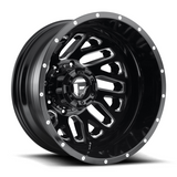 Fuel 1PC D581 Triton Gloss Black 22x10 4X4