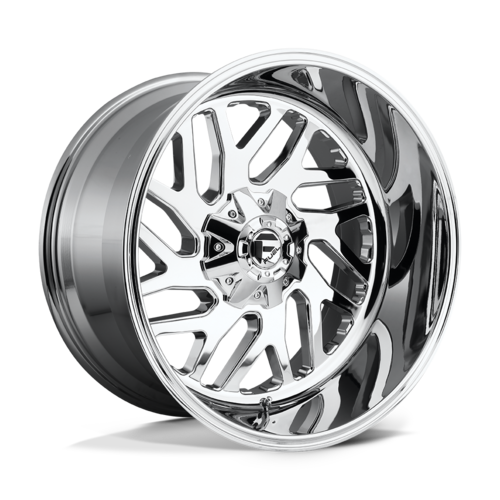 Fuel 1PC D609 Triton Chrome Plated 22x12 4X4