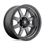 Fuel 1PC D552 Trophy Matt Gun Metal Black Bead Ring 17x8.5 4X4