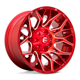 Fuel 1PC D771 Twitch Candy Red Milled 20x9 4X4