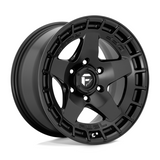 Fuel 1PC D733 Warp Satin Black 17x9 4X4