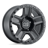 Black Rhino Ravine Matt Black 17*8.5  4*4