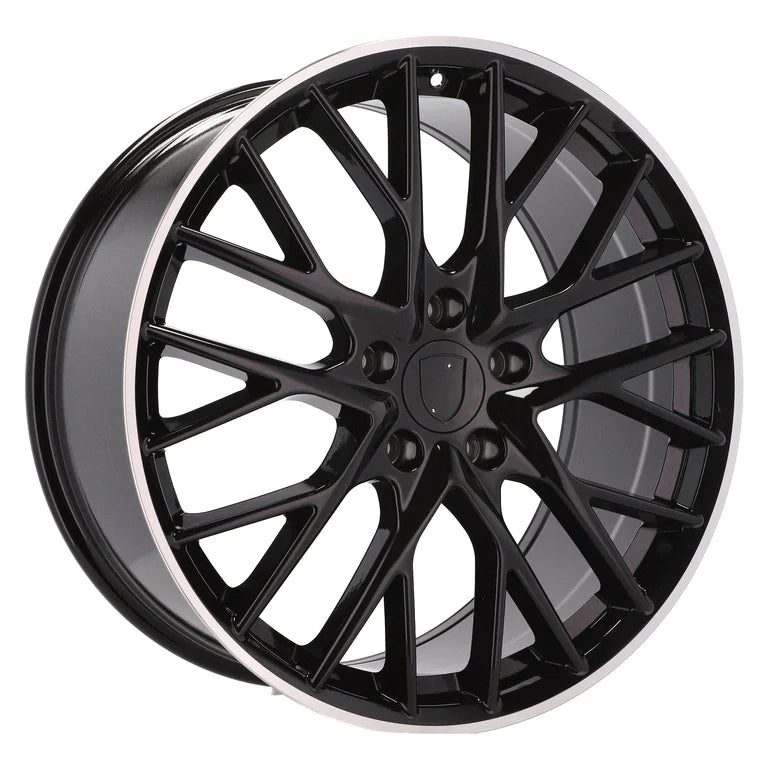 Replica for PORSCHE 5541 Gloss Black Diamond Lip   21*9.5