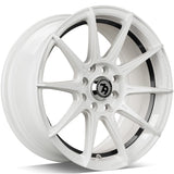 79Wheels SCF-F WHITE BLACK BARREL 15*7