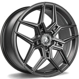 79Wheels SV-B SATIN GRAPHITE 18*8