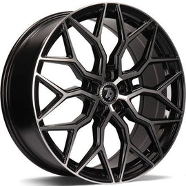 79Wheels SV-K BLACK POLISHED FACE 19*8.5