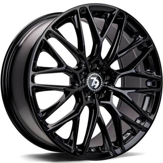 79Wheels SV-P GLOSS BLACK 18*8