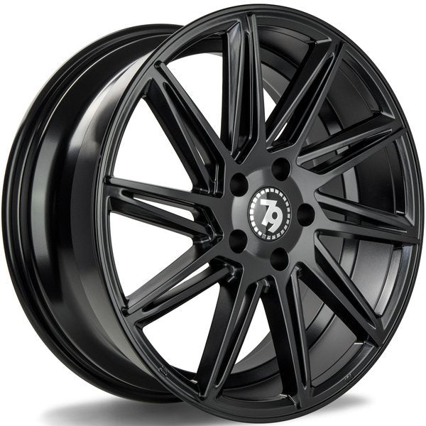 79Wheels SV-R SATIN BLACK 19*8