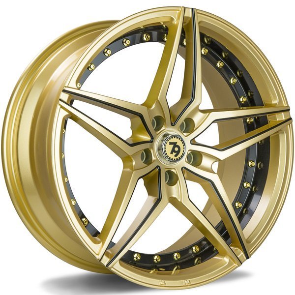 79Wheels SV-AR GLOSS GOLD BLACK MILL 19*8,5