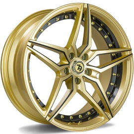 79Wheels SV-AR GLOSS GOLD BLACK MILL 19*8,5