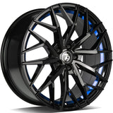 79Wheels SV-C GLOSS BLACK BLUE BARREL 19*8,5