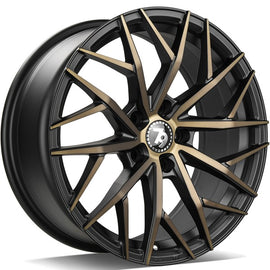 79Wheels SV-C GLOSS BLACK GOLD FACE 17*7,5