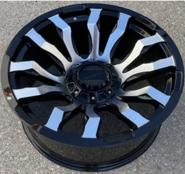 Replica for 4x4 IWX02 Black Polish 20*10