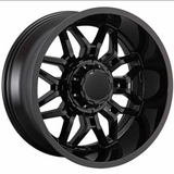 Replica 4x4 IWX16 Black Gloss 20*10