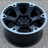 Replica for 4x4 IWX01 Black Matt Polish 16*8.5