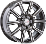 Motec Wheels WM1-Vantastic (WM1) Grau Poliert 17*7