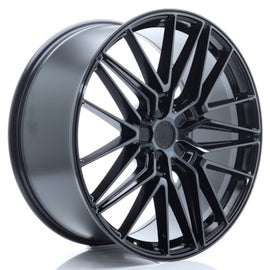 Japan Racing Wheels JR38 Black Brushed w/ Tinted Face 22*10