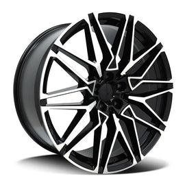 Replica for BMW 1393 Black Polish 21*11.5