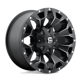 Fuel 1PC D546 Assault Matt Black Milled 17x9 4X4