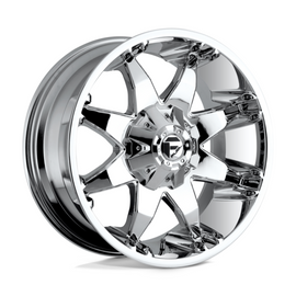 Fuel 1PC D508 Octane Chrome Plated 20x9 4X4