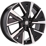 Replica for CITROEN PEUGEOT 5715 Black Polish 16*6.5