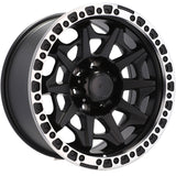 Replica 4x4 IWX15 Black Matt Polished Lip 17*9