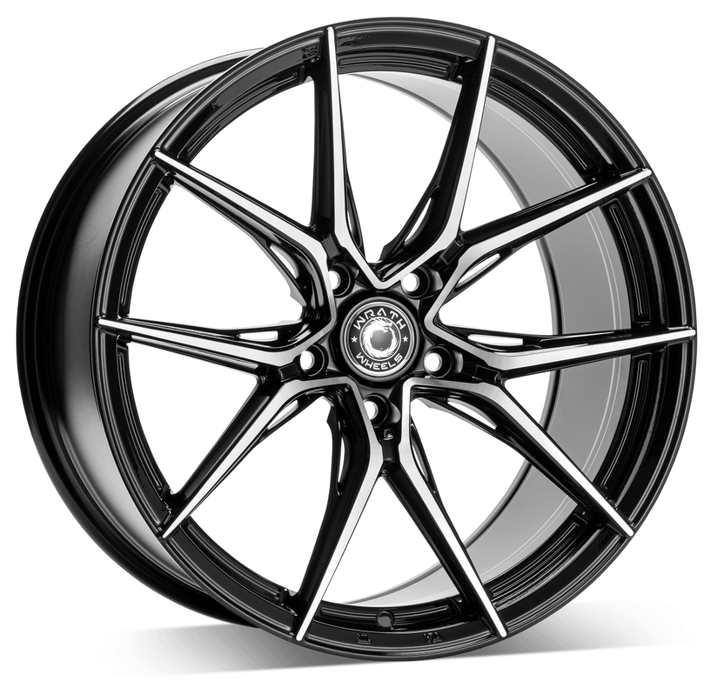 WrathWheels WFX GLOSS BLACK POLISHED FACE 20*9 - D-elastikashop