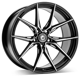 WrathWheels WFX GLOSS BLACK POLISHED FACE 20*9 - D-elastikashop