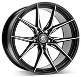 WrathWheels WFX GLOSS BLACK POLISHED FACE 20*9