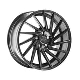 1AV WHEELS ZX1 SATIN BLACK 18*8