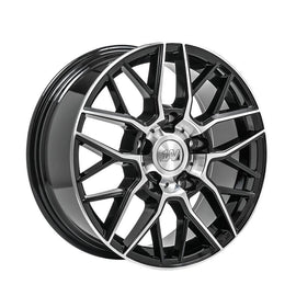 1AV WHEELS ZX11T TRANSIT Black Polish 18*8 - D-elastikashop
