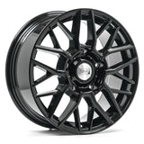 1AV WHEELS ZX11T TRANSIT Gloss Black 18*8