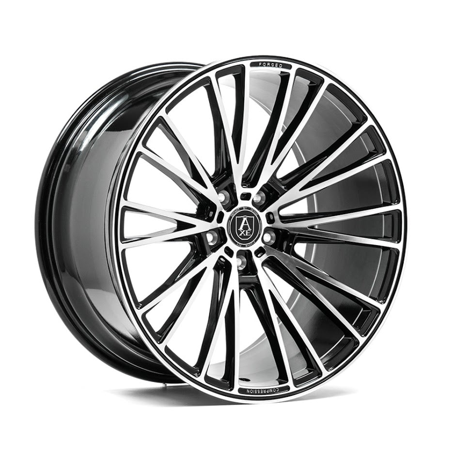 AXE WHEELS CF2 GLOSS BLACK POLISH 22*10,5