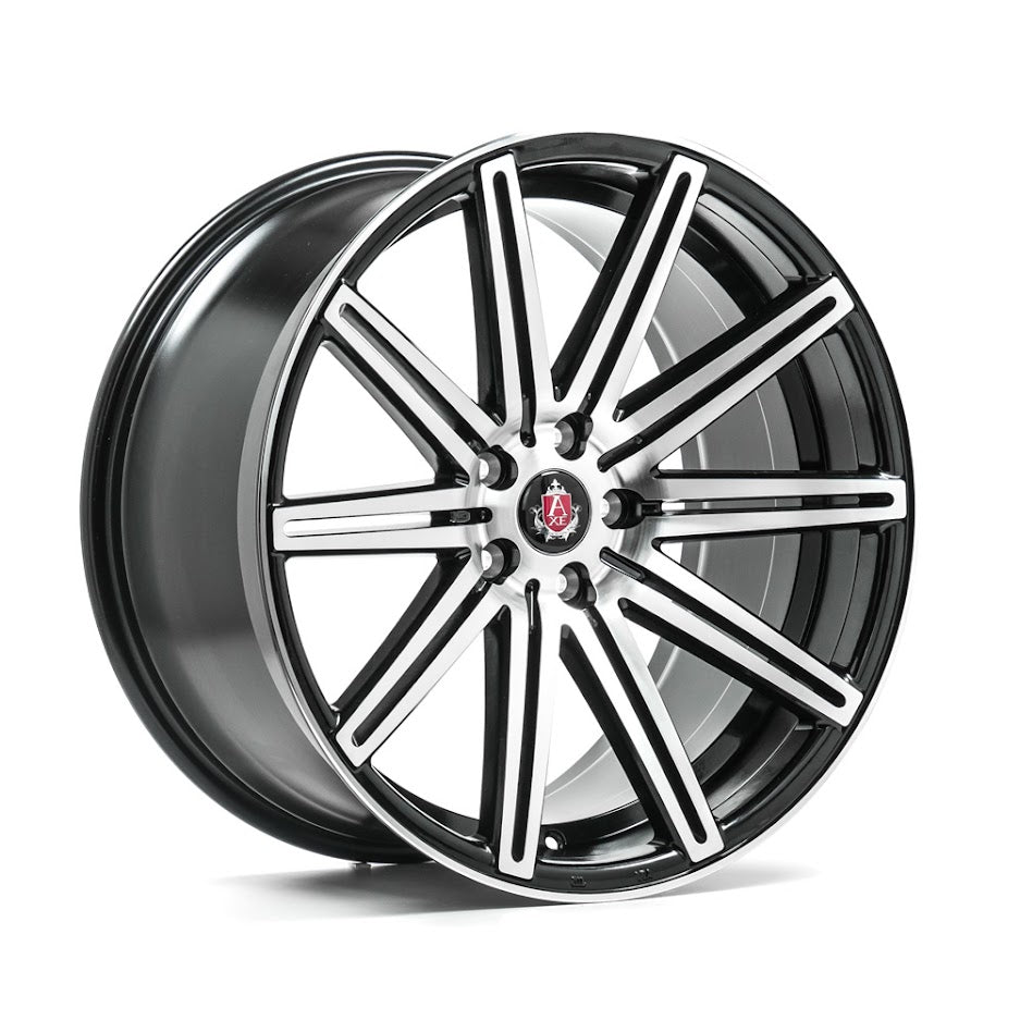 AXE WHEELS EX15 BLACK &POLISHED 19*8,5