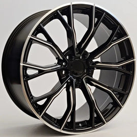 Replica for BMW 290 Black Polish 19*9.5 - D-elastikashop.gr