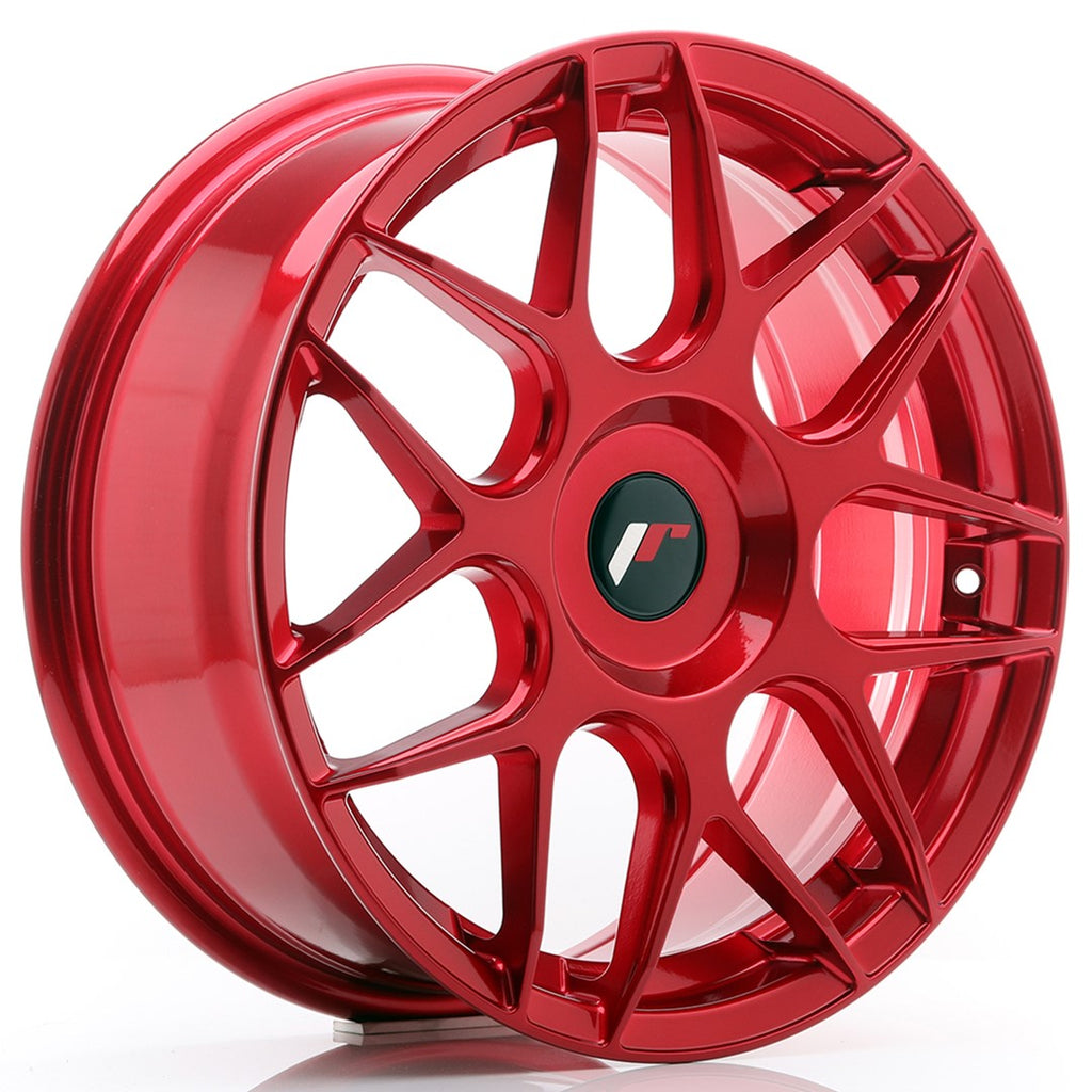 Japan Racing Wheels JR18 Platinum Red 17*7