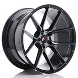 Japan Racing Wheels JR30 Black Brushed Tinted Face 20*11