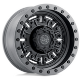 Black Rhino Abrams Textured Matte Gunmetal 20*9.5  4*4