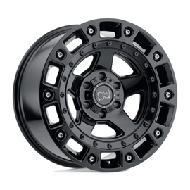 Black Rhino Cinco Gloss Black W/ Stainless Bolts 20*9.5  4*4