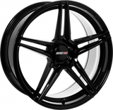 Motec Wheels Street (MCT15) Schwarz lackiert 19*8.5