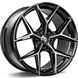 79Wheels SCF-B BLACK POLISHED FACE 19*9,5