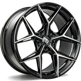 79Wheels SCF-B BLACK POLISHED FACE 18*9