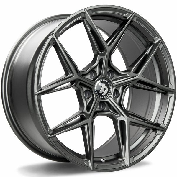 79Wheels SCF-B SATIN GRAPHITE 18*8