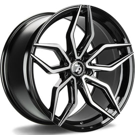79Wheels SCF-D BLACK POLISHED FACE 18*9