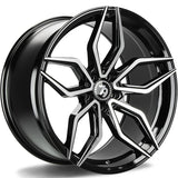 79Wheels SCF-D BLACK POLISHED FACE 18*8