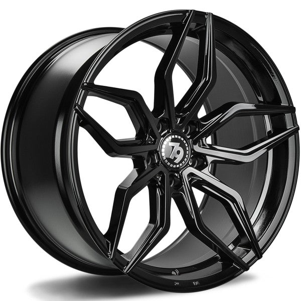 79Wheels SCF-D GLOSS BLACK 18*9